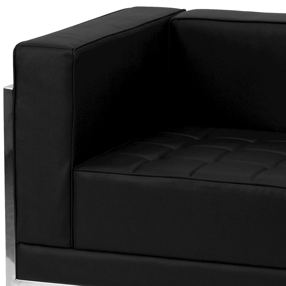 Imagination Black LeatherSoft Sectional Configuration, 9 Pieces. Picture 7