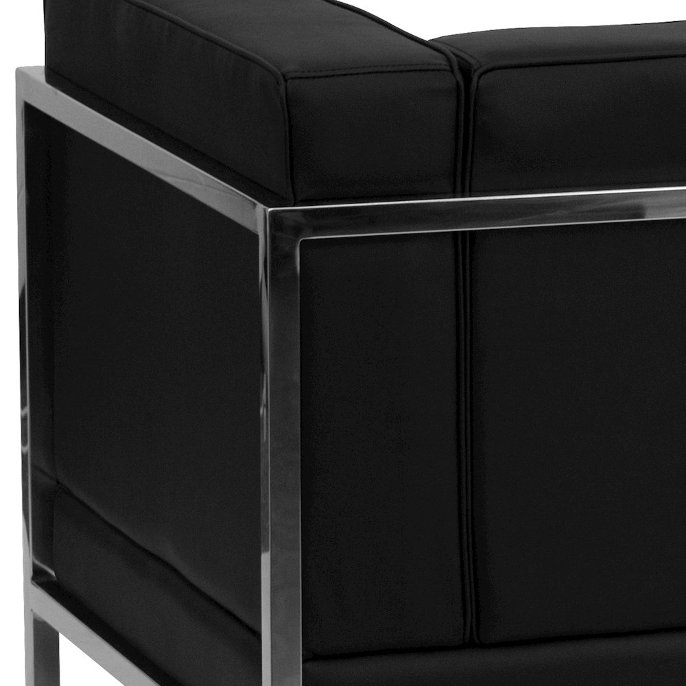 Imagination Black LeatherSoft Sectional Configuration, 9 Pieces. Picture 11