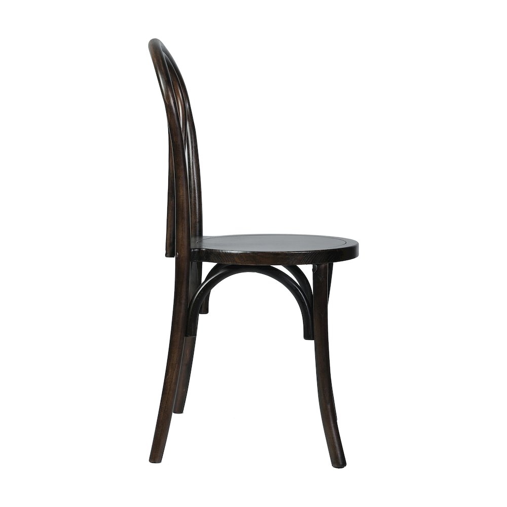 Betsy Early American Thonet Style Solid Wood Stackable Dining Chair. Picture 10