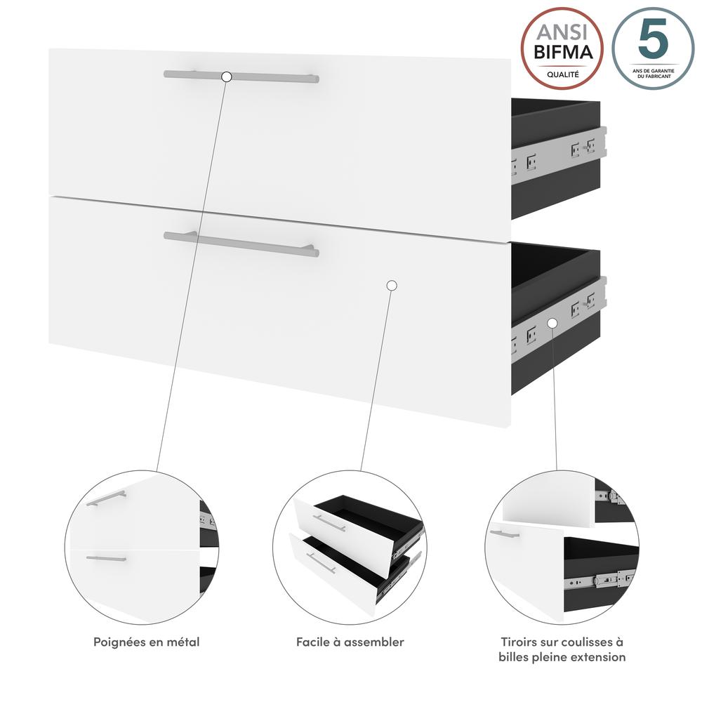 Orion 2 Drawer Set for 30W Tall Storage Shelf. Picture 7