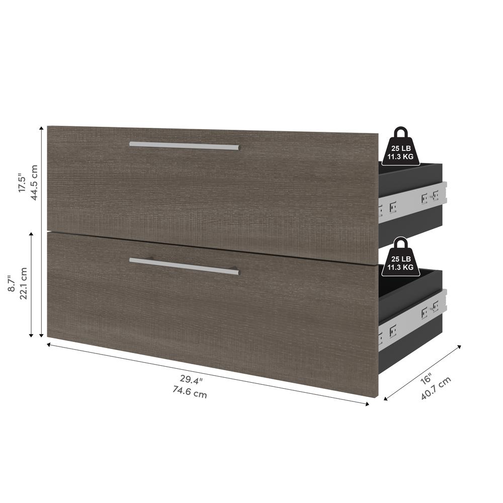 Orion 2 Drawer Set for 30W Tall Storage Shelf. Picture 8