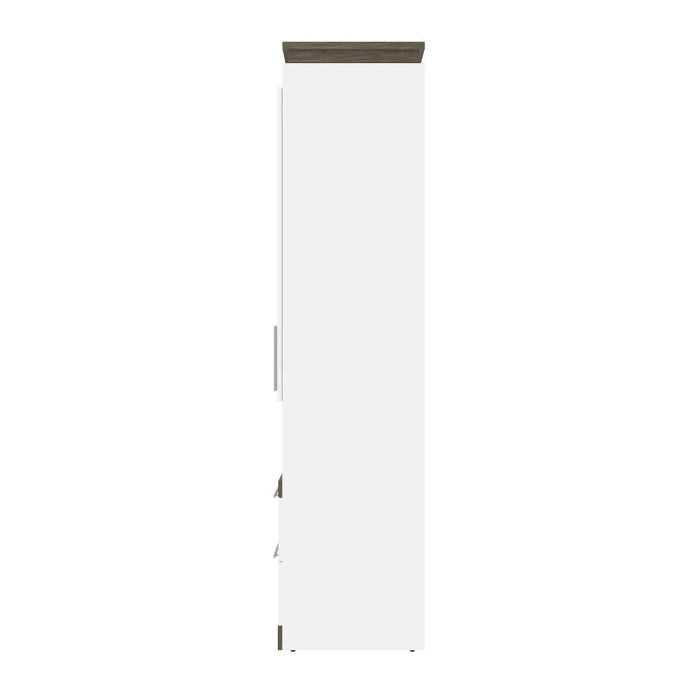Orion 30W Tall Storage Cabinet with Doors, Drawers and Pull-Out Shelf. Picture 7