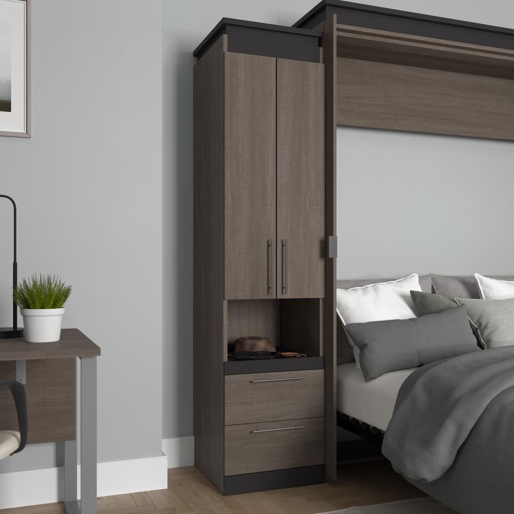 Orion 20W Narrow Storage Cabinet with Doors, Drawers and Pull-Out Shelf. Picture 11