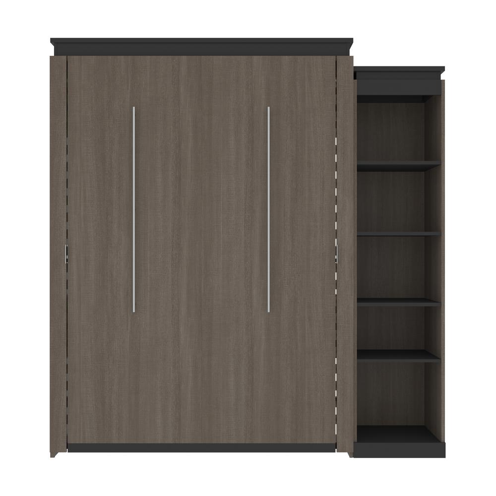 Orion Queen Murphy Bed with Shelves (87W). Picture 2