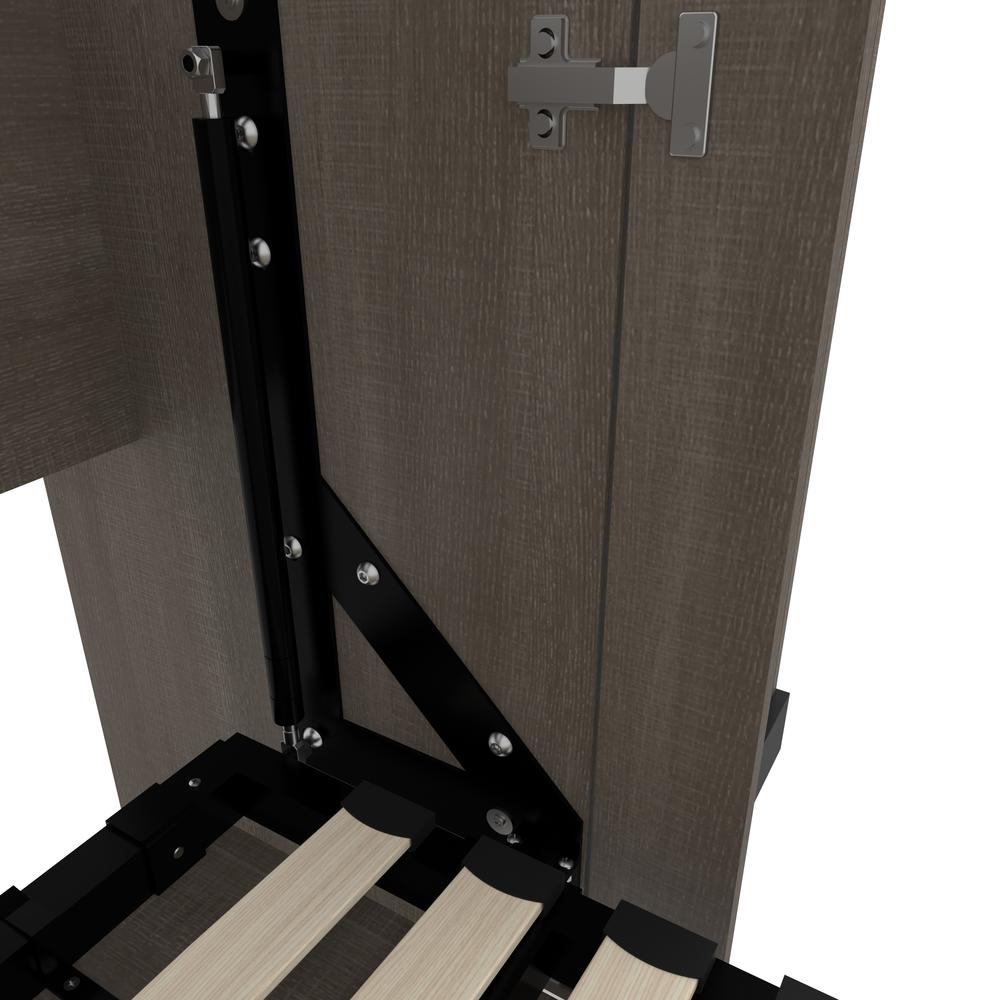 Orion Queen Murphy Bed with Shelves (87W). Picture 17