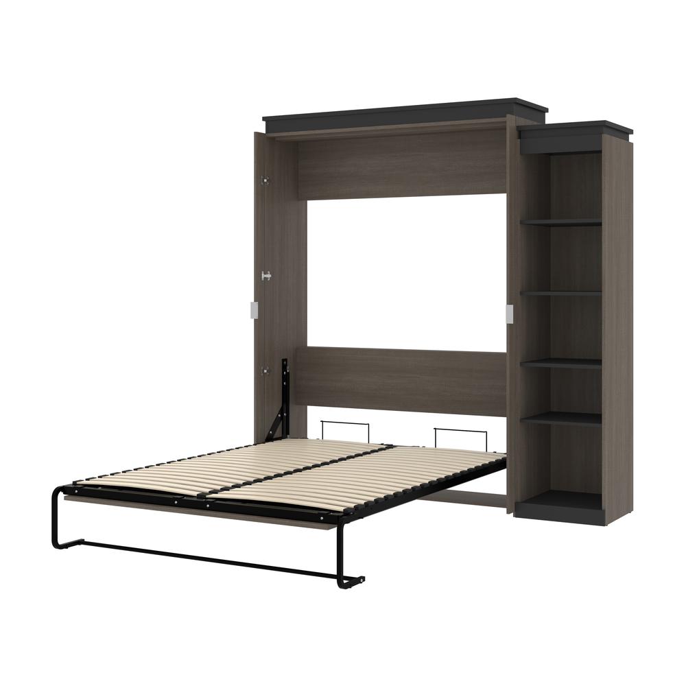 Orion Queen Murphy Bed with Shelves (87W). Picture 23