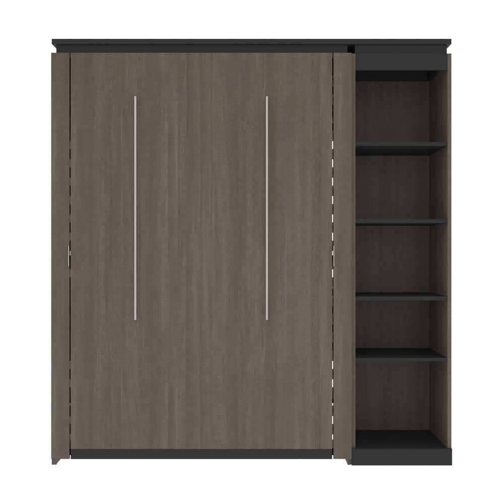 Orion Full Murphy Bed with Shelves (81W). Picture 2