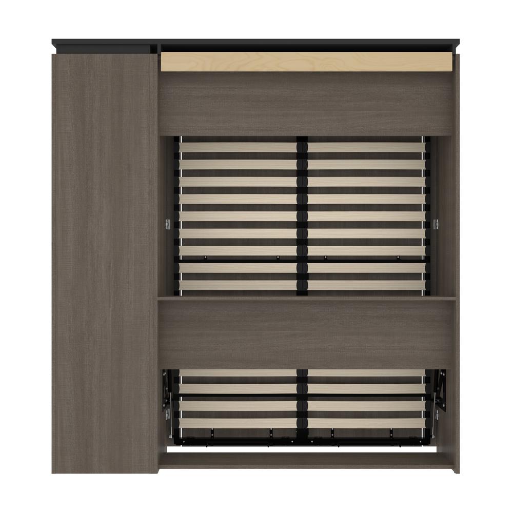 Orion Full Murphy Bed with Shelves (81W). Picture 21