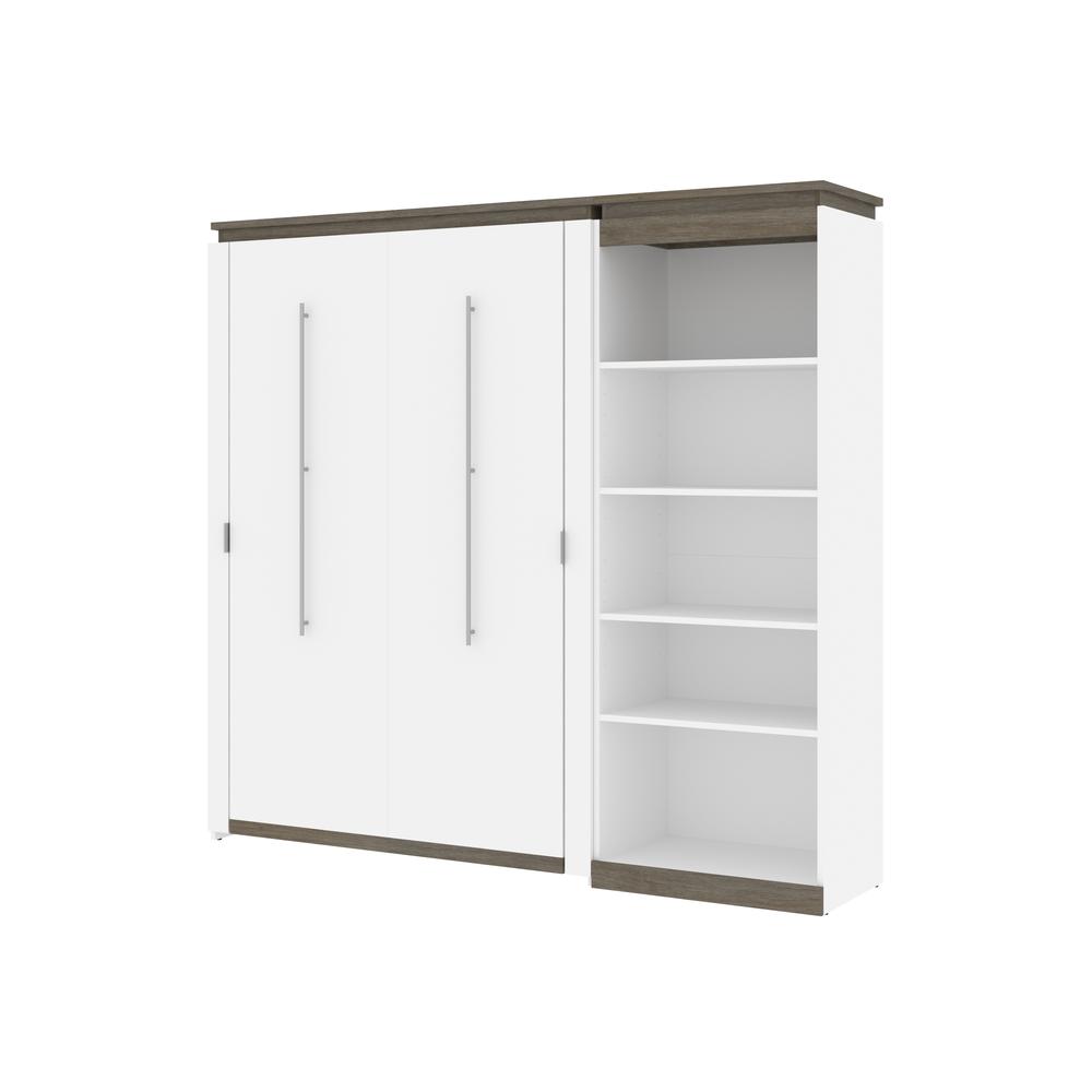 Orion Full Murphy Bed with Shelves (91W). Picture 1