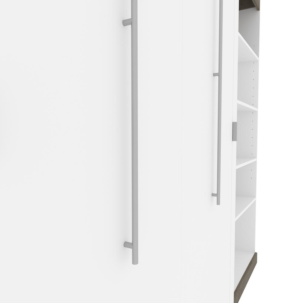 Orion Full Murphy Bed with Shelves (91W). Picture 19
