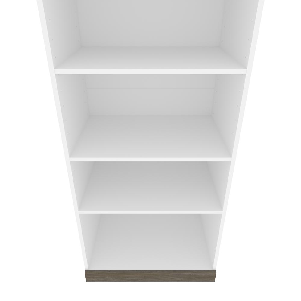 Orion Full Murphy Bed with Shelves (91W). Picture 21