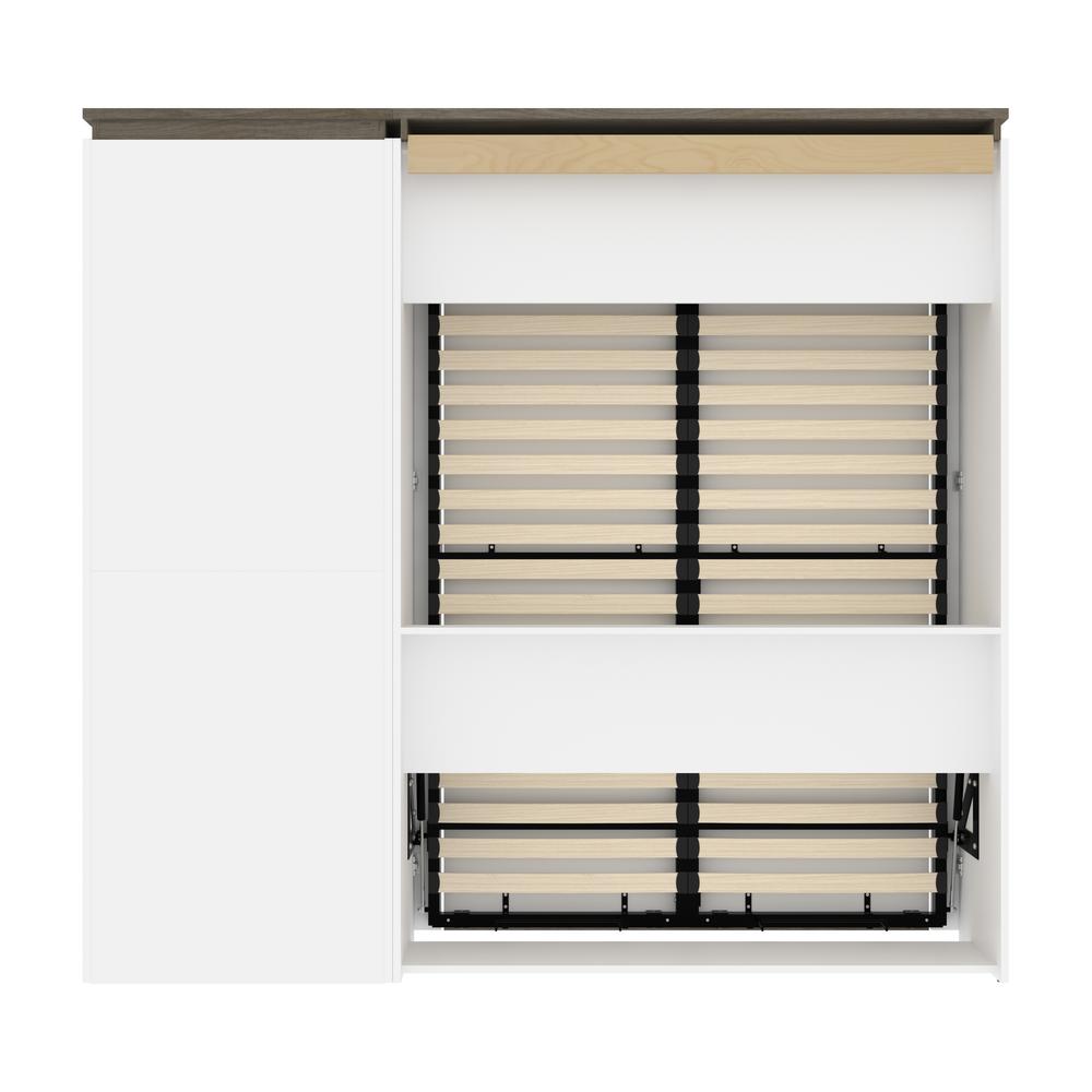 Orion Full Murphy Bed with Shelves (91W). Picture 22
