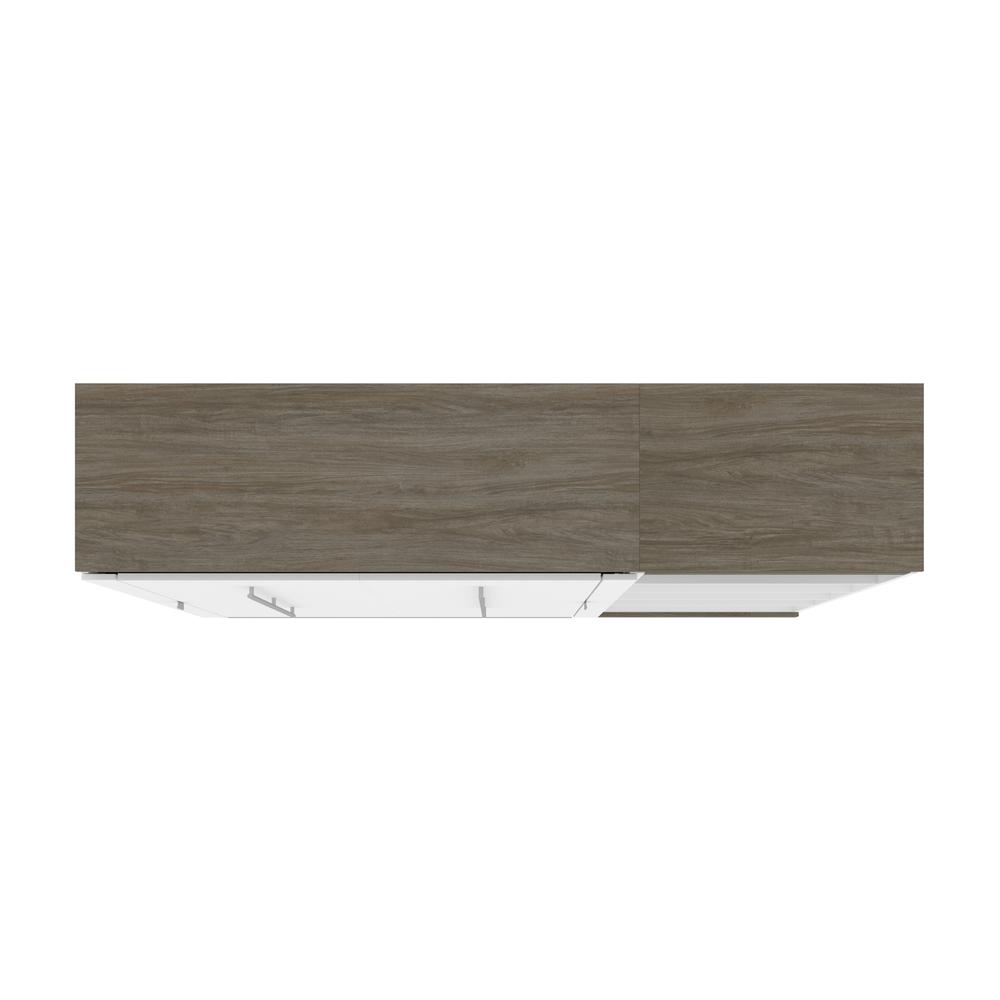 Orion Full Murphy Bed with Shelves (91W). Picture 23