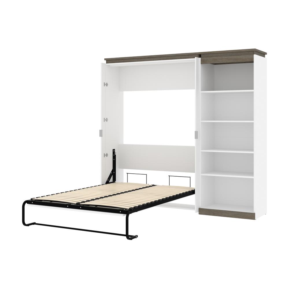 Orion Full Murphy Bed with Shelves (91W). Picture 24