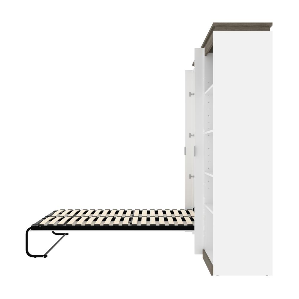Orion Full Murphy Bed with Shelves (91W). Picture 28