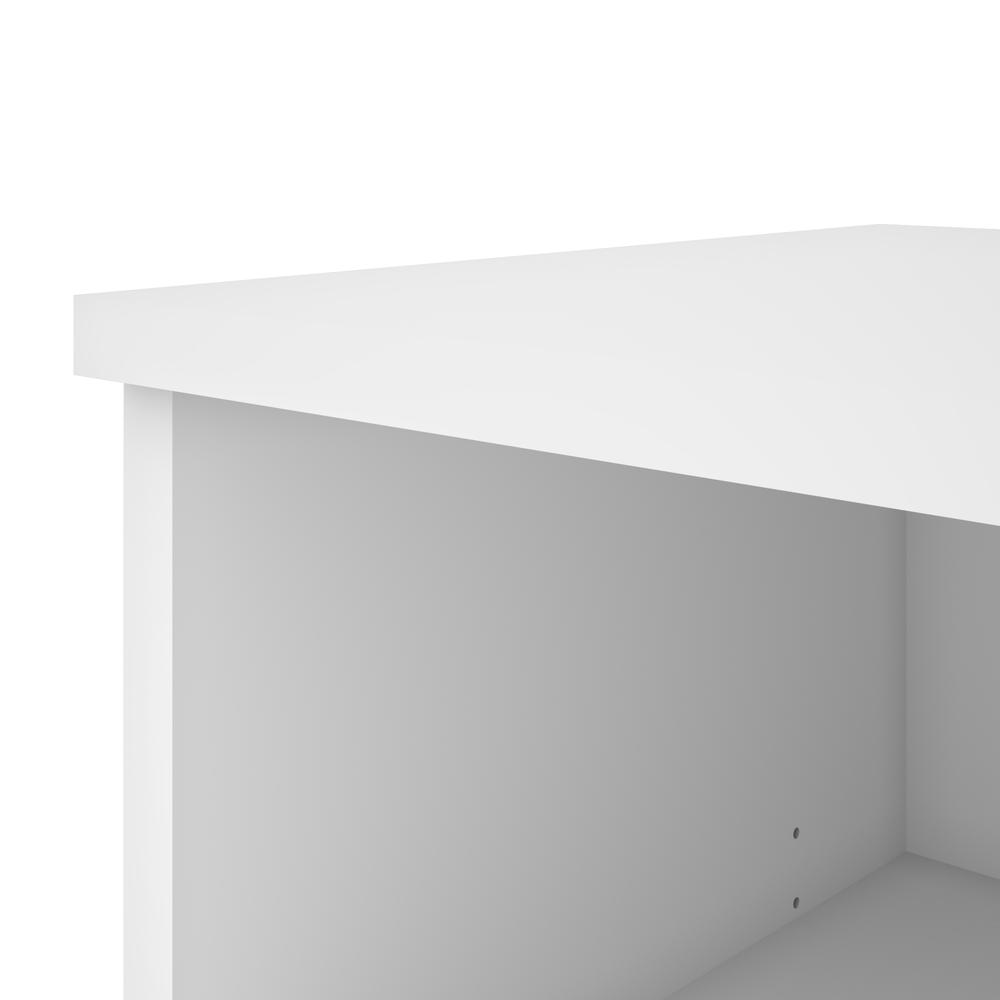 Bestar Pro-Linea 72W Credenza with 2 Drawers , White. Picture 7