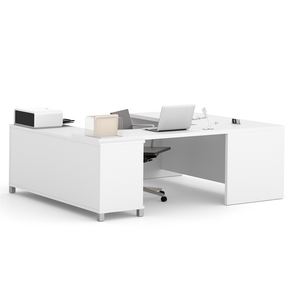 72W U-Shaped Executive Desk. Picture 2