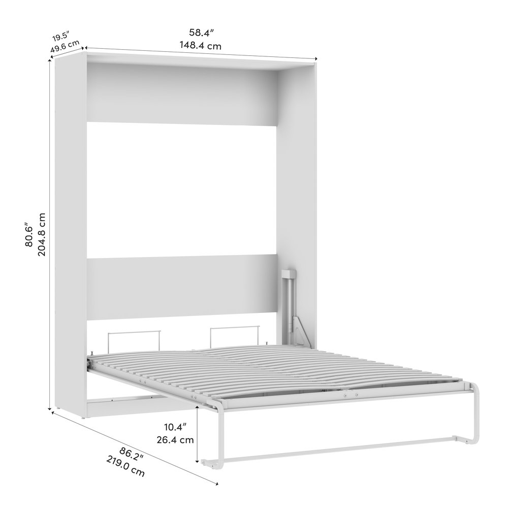 Claremont 59W Full Murphy Bed. Picture 4