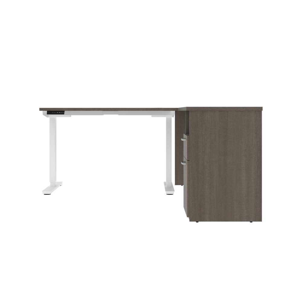 72W L-Shaped Electric Standing Desk. Picture 3