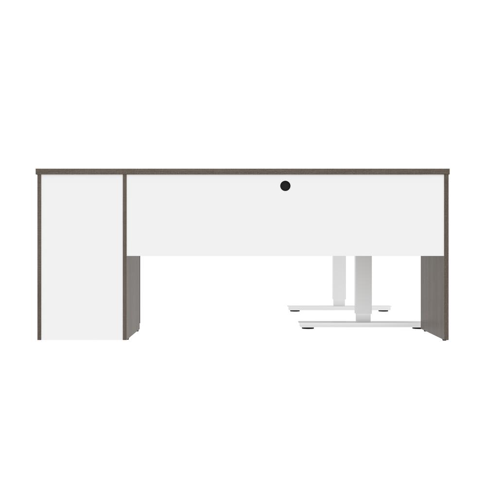 72W L-Shaped Electric Standing Desk. Picture 4