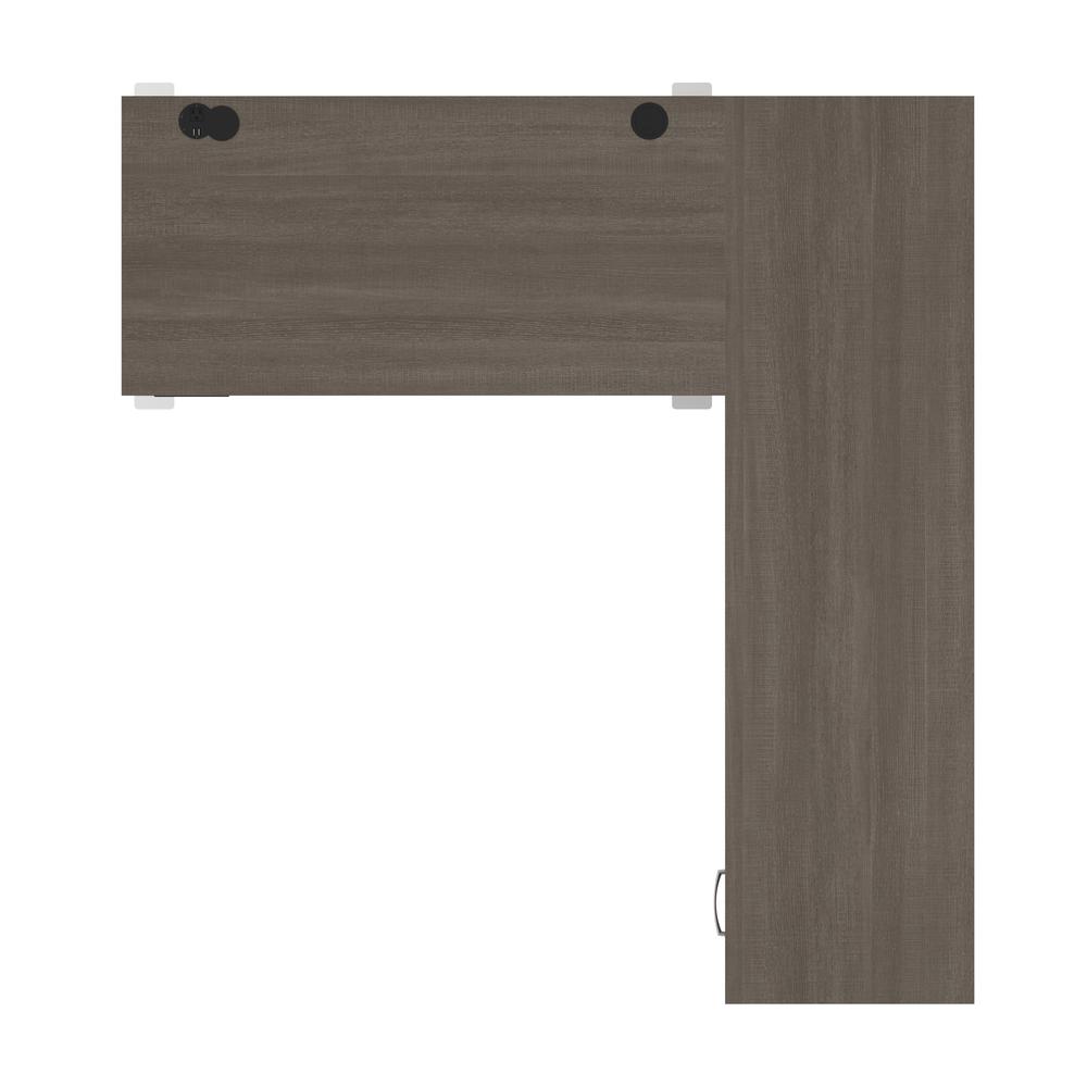 72W L-Shaped Electric Standing Desk. Picture 5