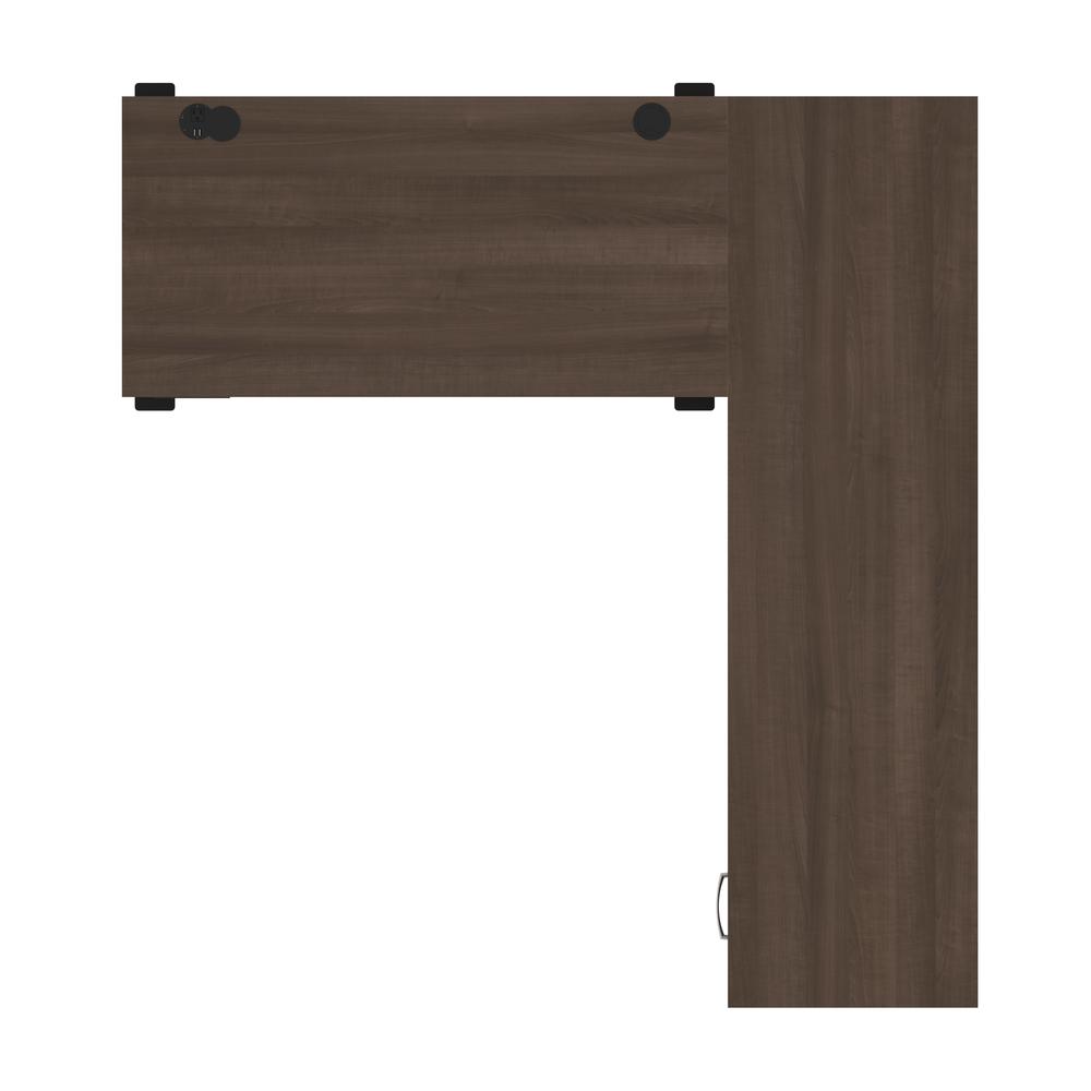 72W L-Shaped Electric Standing Desk. Picture 6
