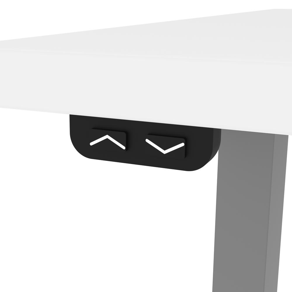 60W x 30D Standing Desk with Dual Monitor Arm. Picture 8