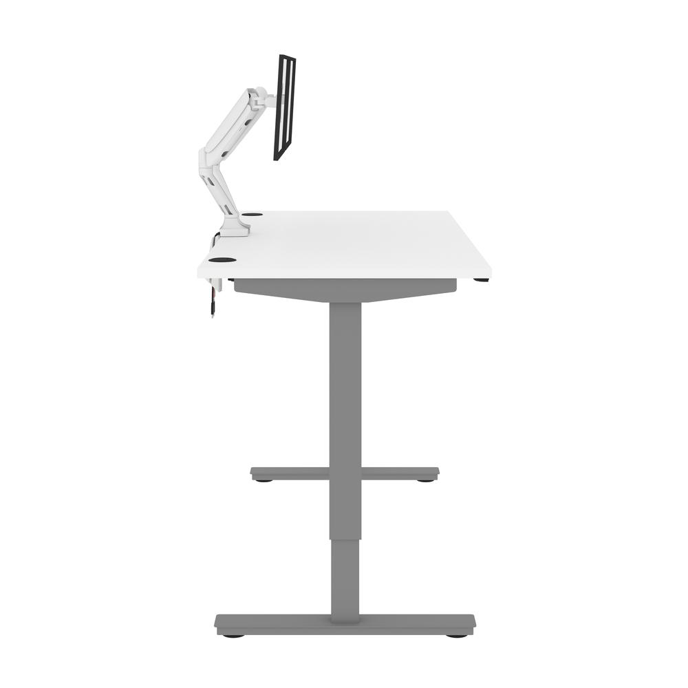 60W x 30D Standing Desk with Dual Monitor Arm. Picture 4