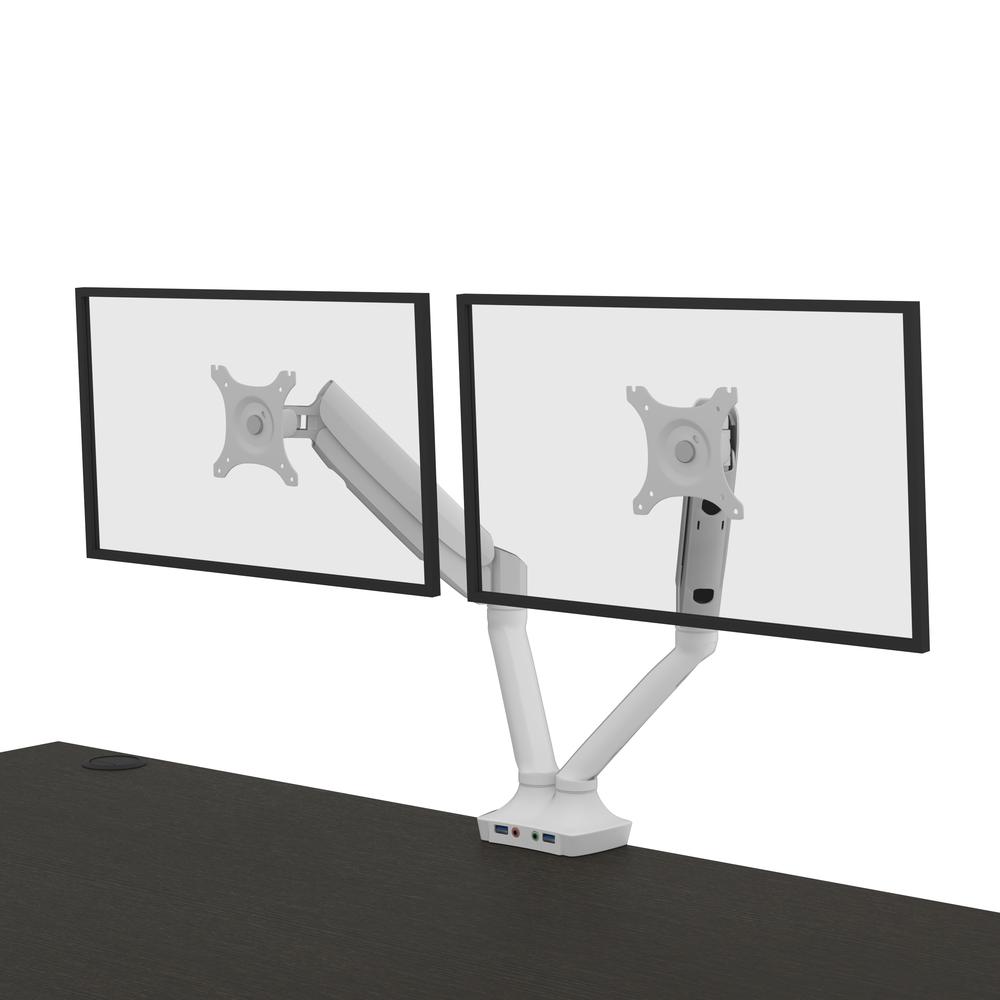 60W x 30D Standing Desk with Dual Monitor Arm. Picture 14