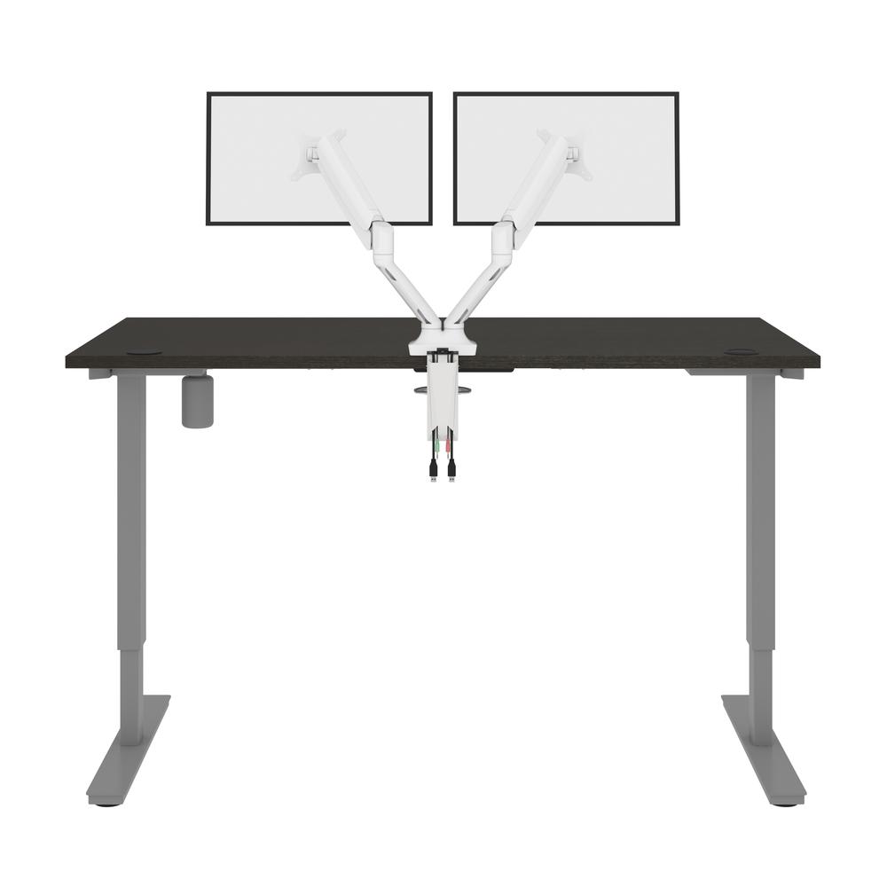 60W x 30D Standing Desk with Dual Monitor Arm. Picture 5