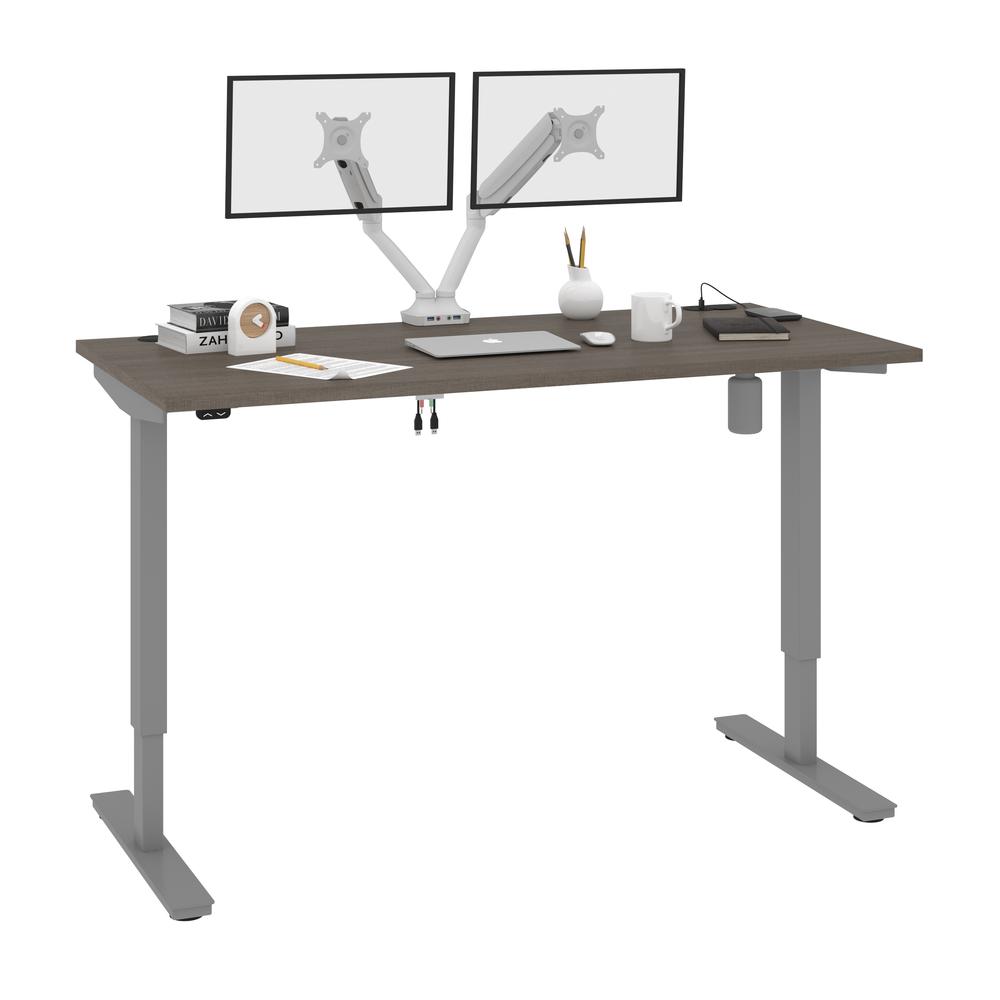 60W x 30D Standing Desk with Dual Monitor Arm. Picture 2