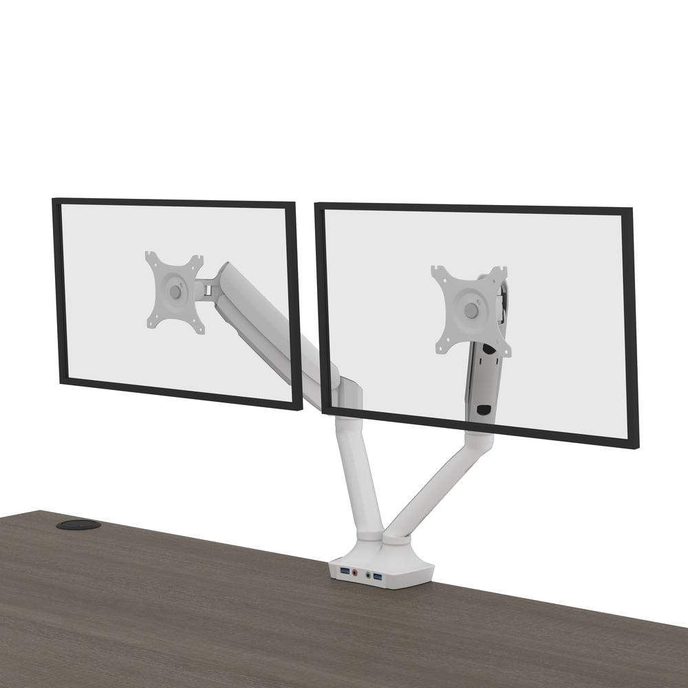 60W x 30D Standing Desk with Dual Monitor Arm. Picture 14