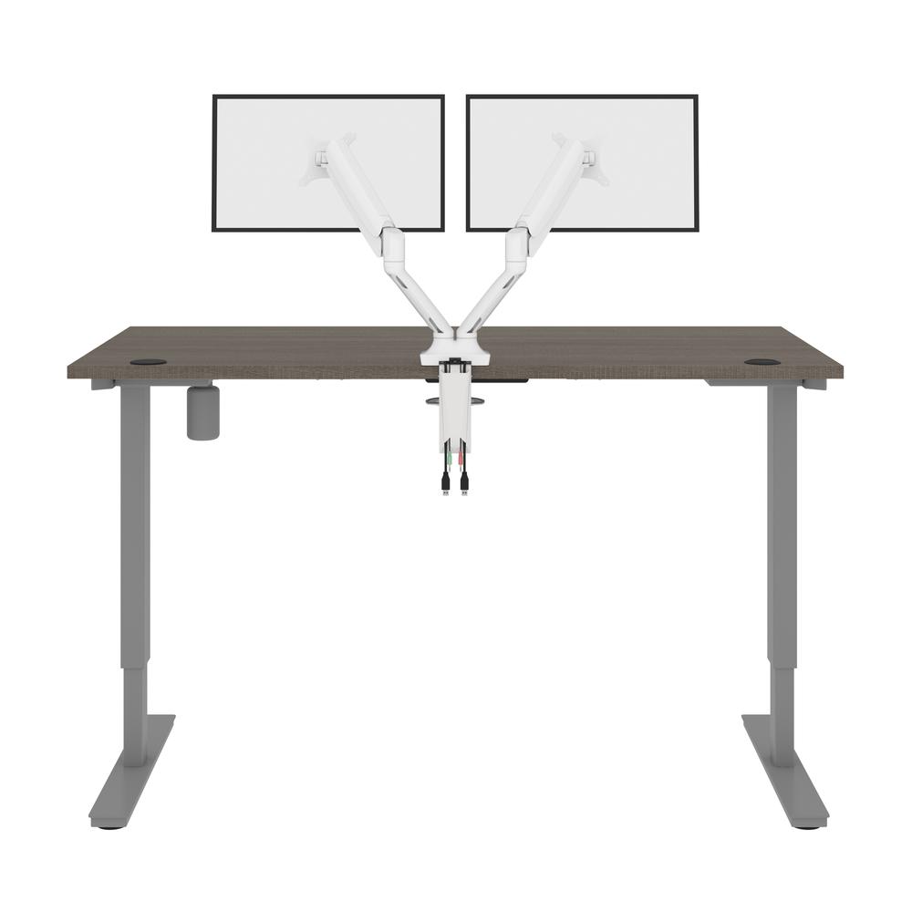 60W x 30D Standing Desk with Dual Monitor Arm. Picture 5