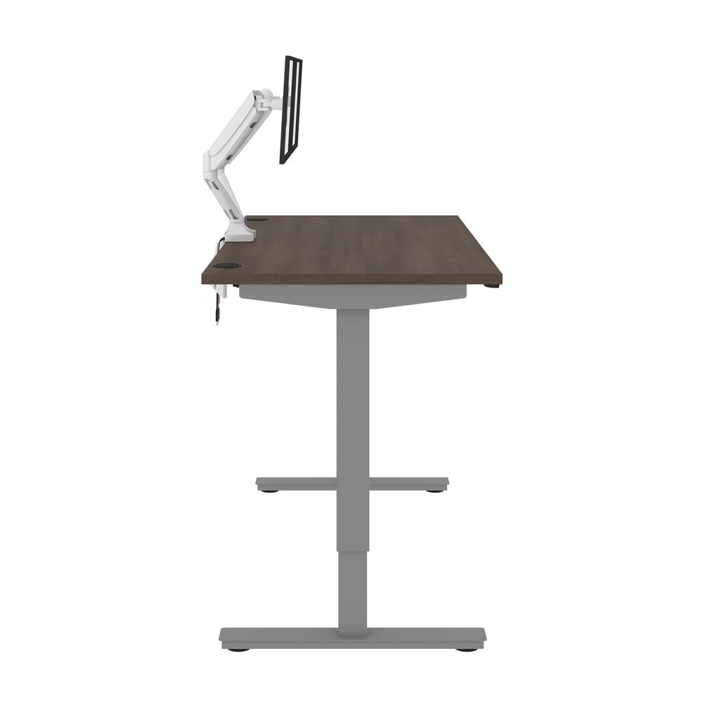 60W x 30D Standing Desk with Dual Monitor Arm. Picture 3