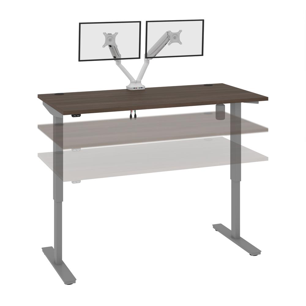 60W x 30D Standing Desk with Dual Monitor Arm. Picture 11
