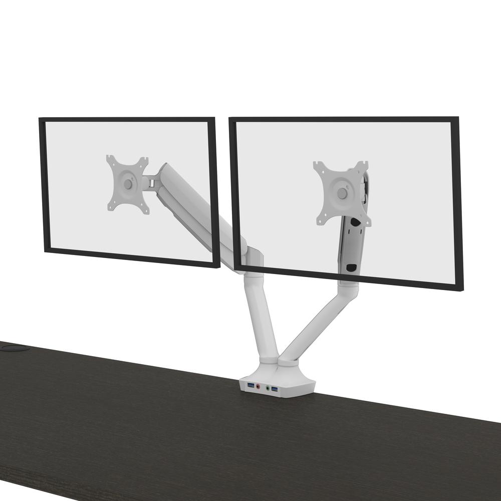 72W x 30D Standing Desk with Dual Monitor Arm. Picture 11