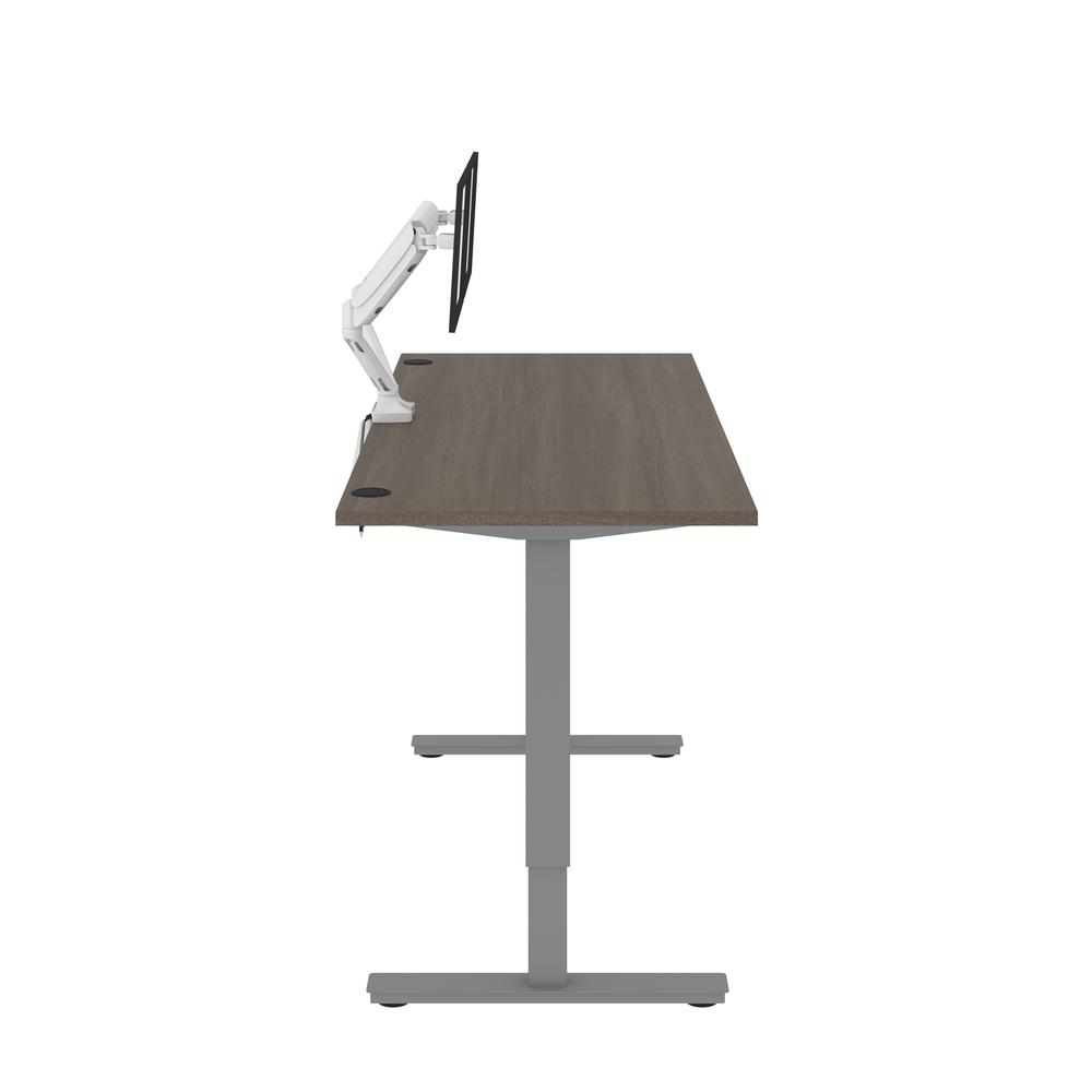 72W x 30D Standing Desk with Dual Monitor Arm. Picture 3