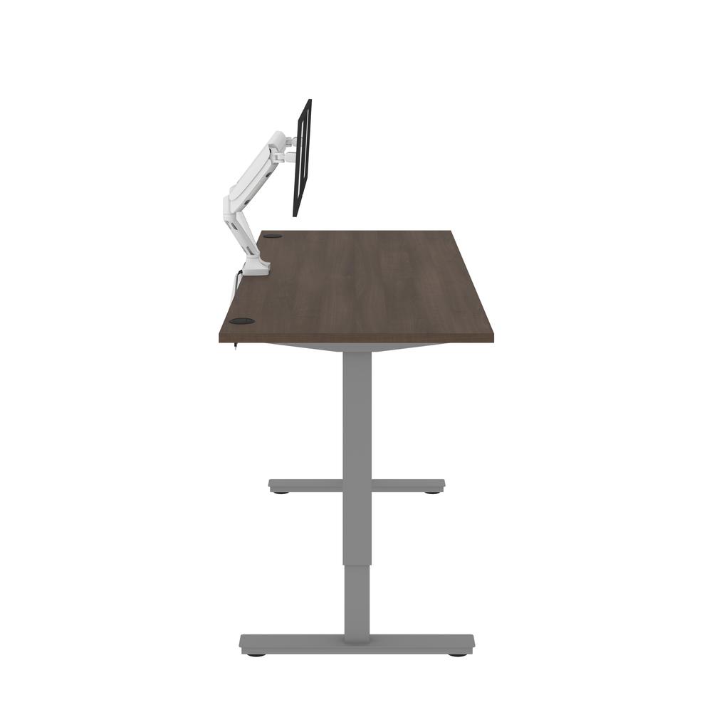 72W x 30D Standing Desk with Dual Monitor Arm. Picture 6