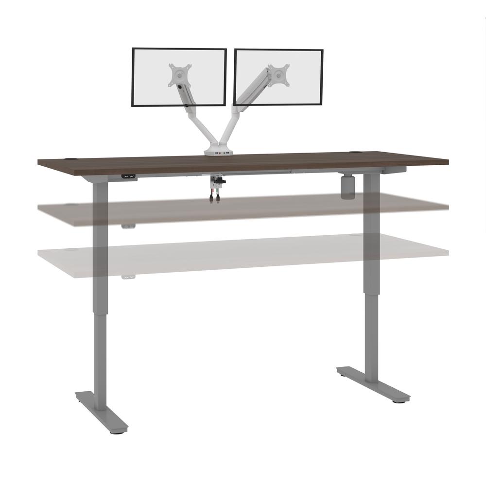 72W x 30D Standing Desk with Dual Monitor Arm. Picture 12