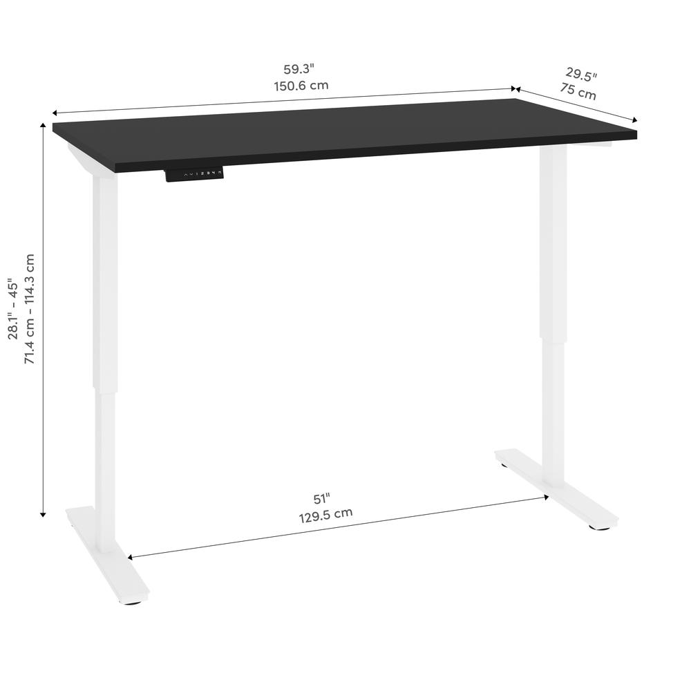 60W x 30D Electric Standing Desk. Picture 12