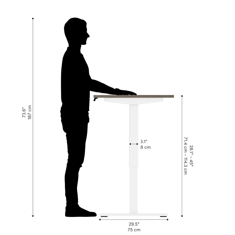 60W x 30D Electric Standing Desk. Picture 6
