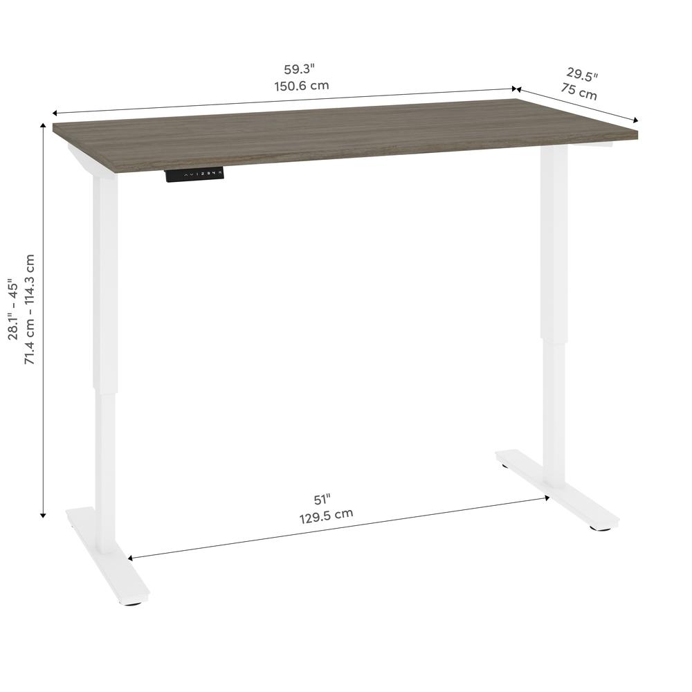 60W x 30D Electric Standing Desk. Picture 13