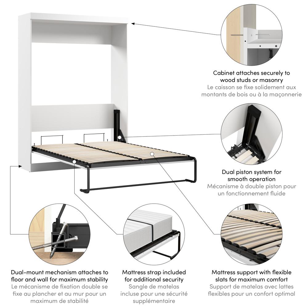Nebula 59W Full Murphy Bed. Picture 5