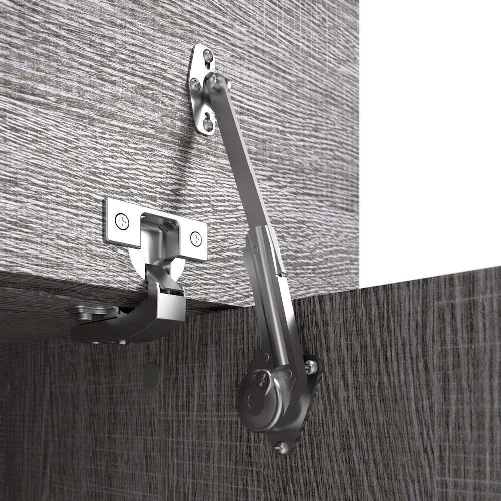 Nebula 69W Full Cabinet Bed with Mattress. Picture 5