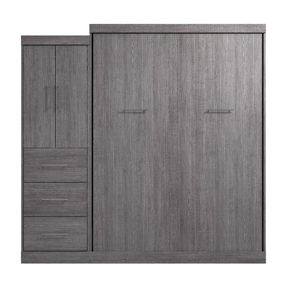 Nebula Queen Murphy Bed with Wardrobe (90W). Picture 16