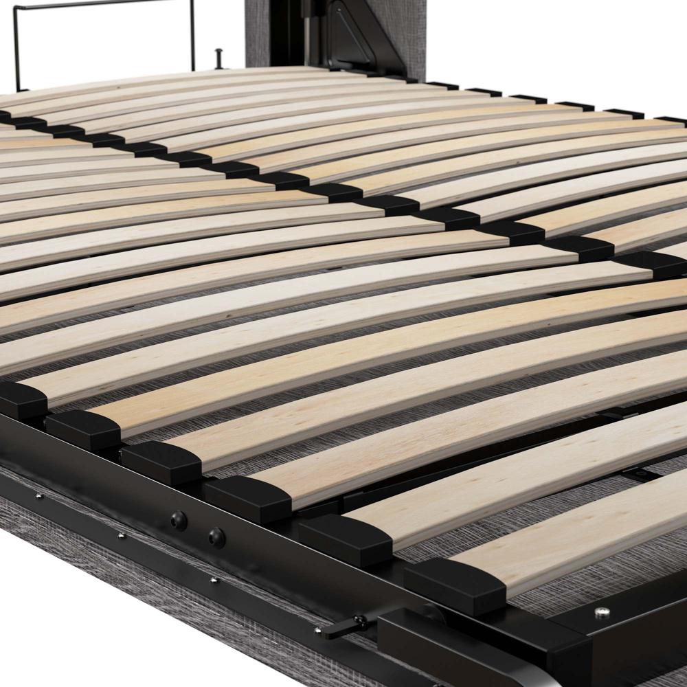 Nebula Full Murphy Bed with Closet Organizer (84W). Picture 4