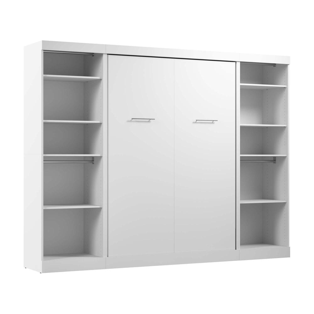 Nebula Full Murphy Bed and 2 Closet Organizers (109W). Picture 1