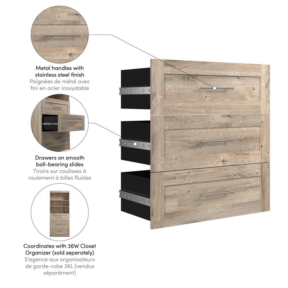 Pur 3 Drawer Set for Pur 36W Closet Organizer. Picture 4