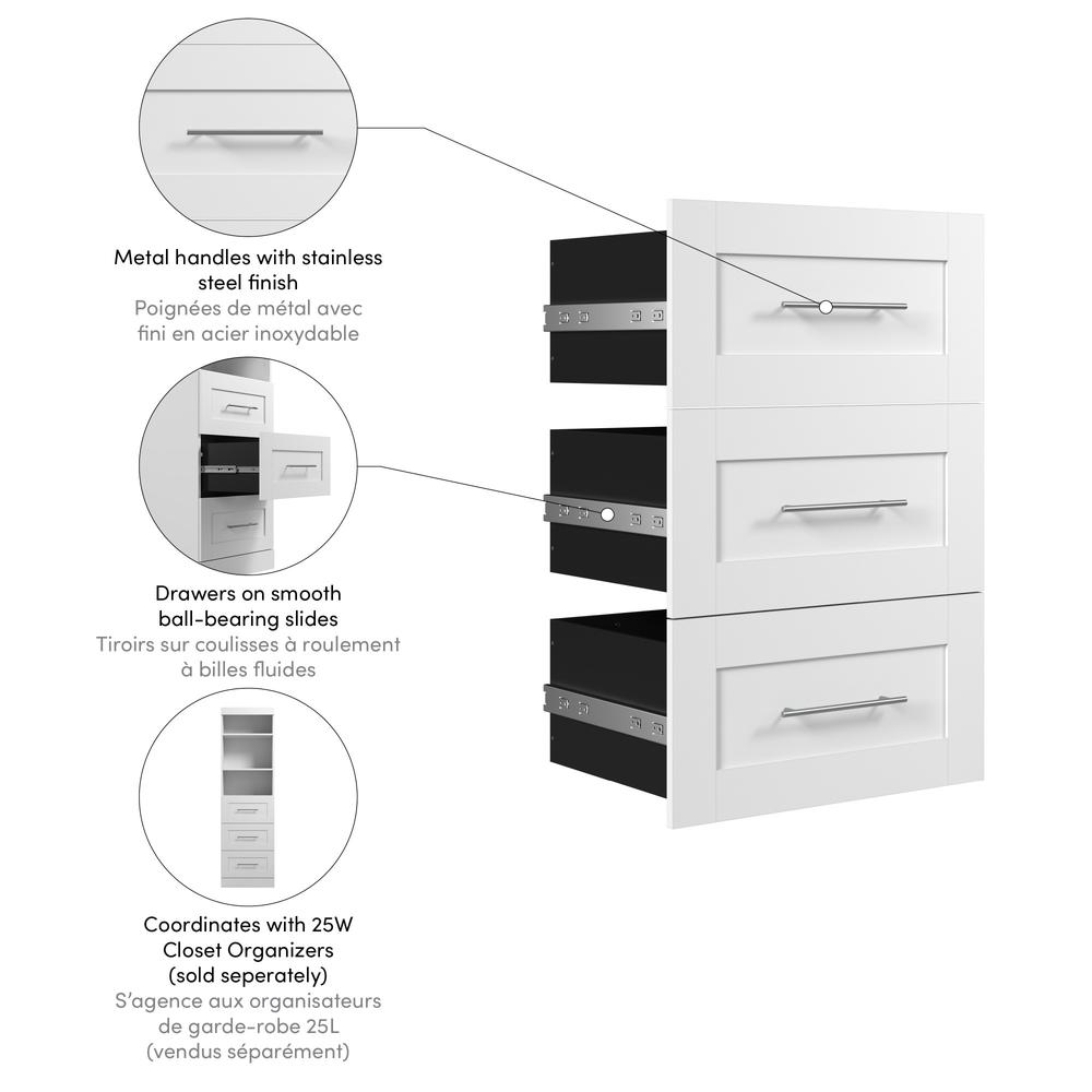 Pur 3 Drawer Set for Pur 25W Closet Organizer. Picture 2