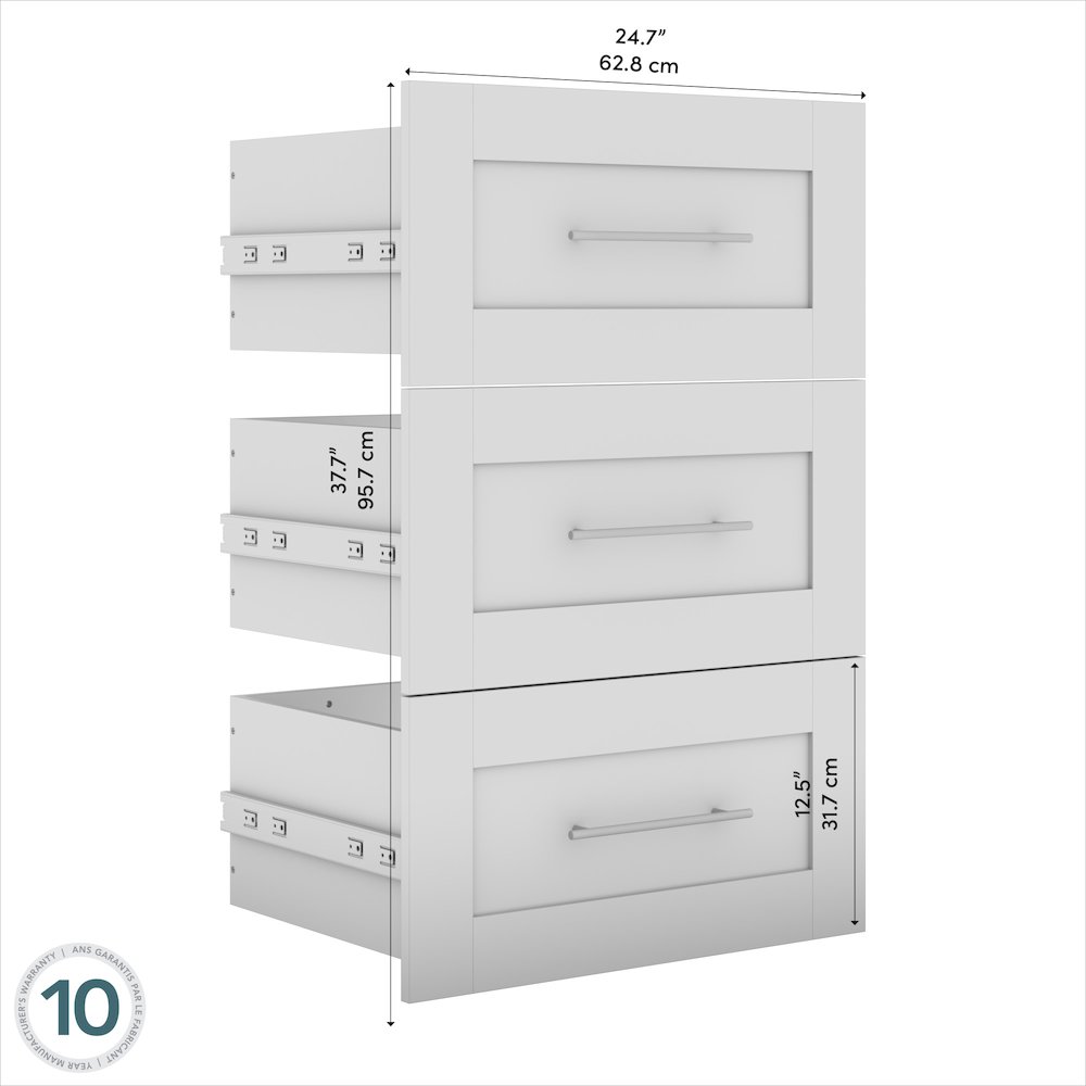 Pur 3 Drawer Set for Pur 25W Closet Organizer. Picture 4
